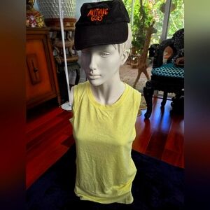 EUC ATHLETA Yellow TANK TOP SIZE M